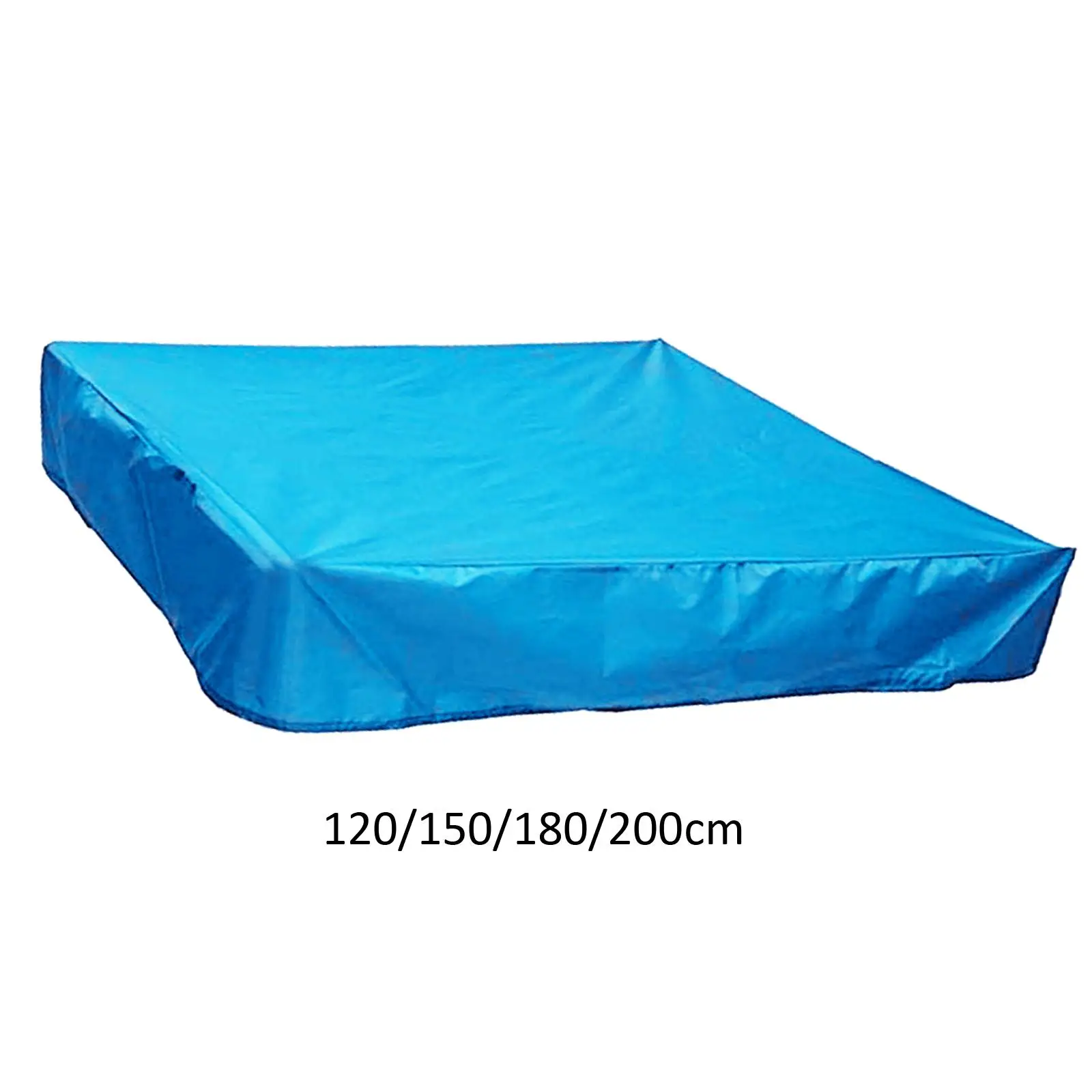 Square Protective Sandbox Canopy W/ Drawstring Sandpit Cover