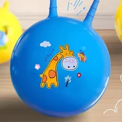 1pcs Yoga ball, children's sensory integration training, sheep horn ball, baby jumping ball, balance equipment