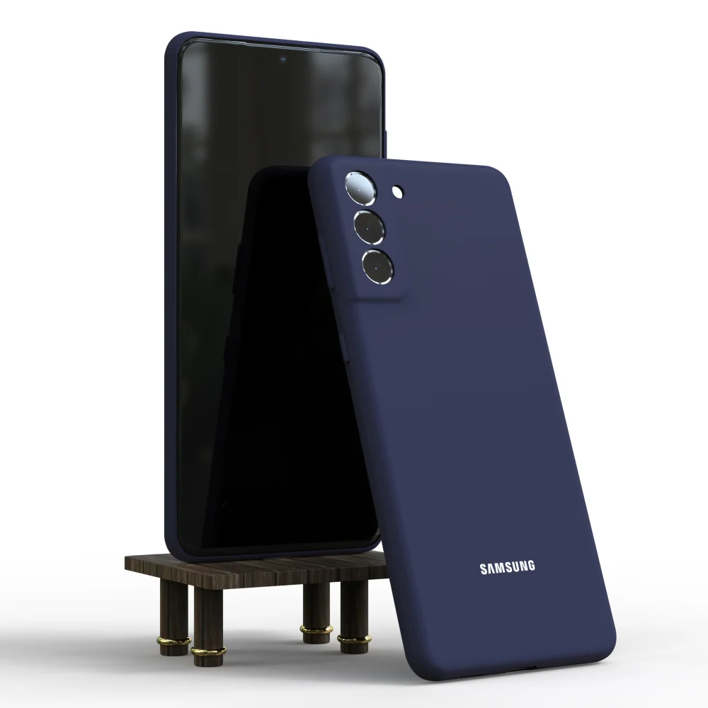 New For Samsung Galaxy S21FE Liquid Silicone Case S 21 23 24 FE 5G Cover Funda Coque Soft TPU Phone Bumper For S21 S22 S23 S24 ﻿