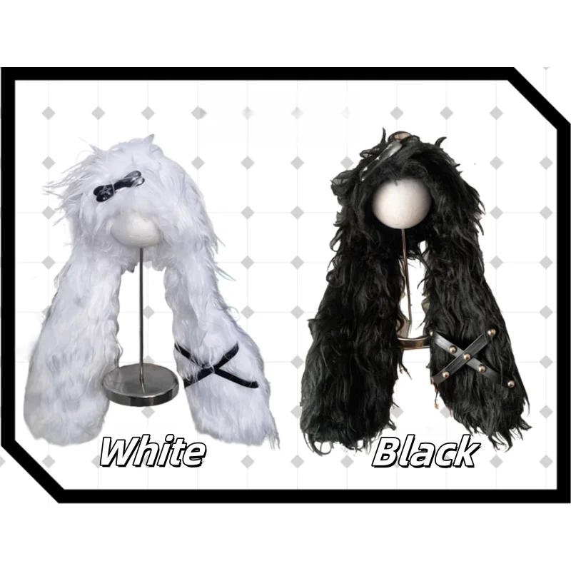 

BJD Doll Hat For 1/3 1/4 Dolls White Black Hat Doll Accessories