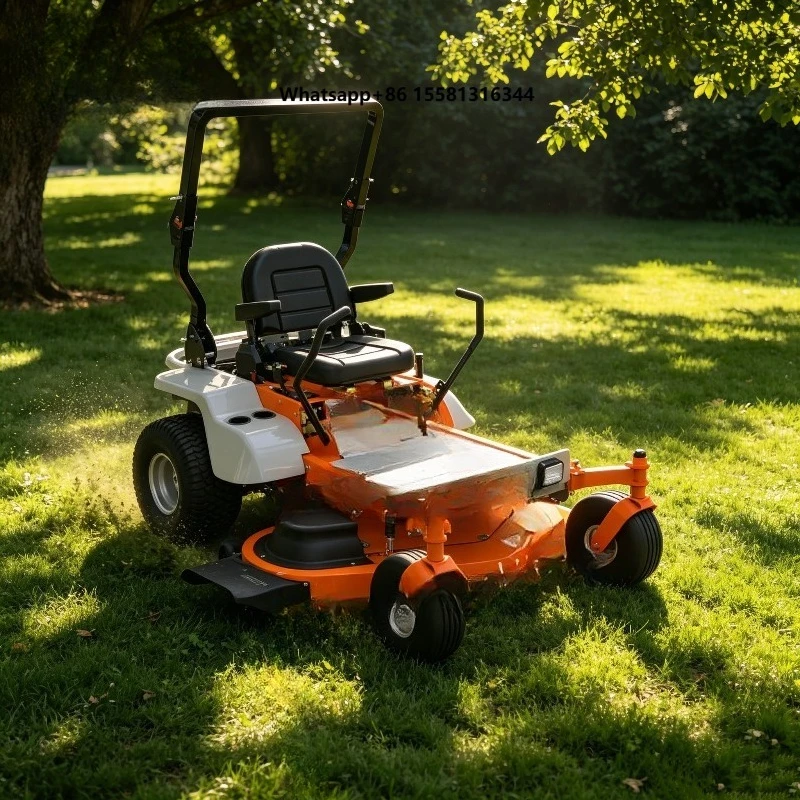 Zero Turn Lawn Mower Easy Maintenance Riding Grass Mower Lawn Mower for Grass Cutting Agriculture Tools 1 Year Warranty