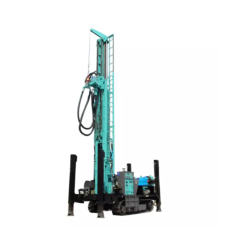 Agricultural Pneumatic Water Well Drill Rig Crawler Water Well Drilling Machine Water Borehole Well Drilling Rig Machine 200M