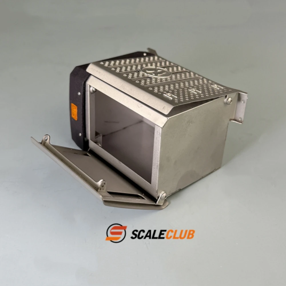 محاكاة العادم شاحنة أوروبية معدنية ل 1/14 تاميا RC بنز 3363 4151 التحكم عن بعد شاحنة قلابة مقطورة أجزاء لعبة قلابة #1