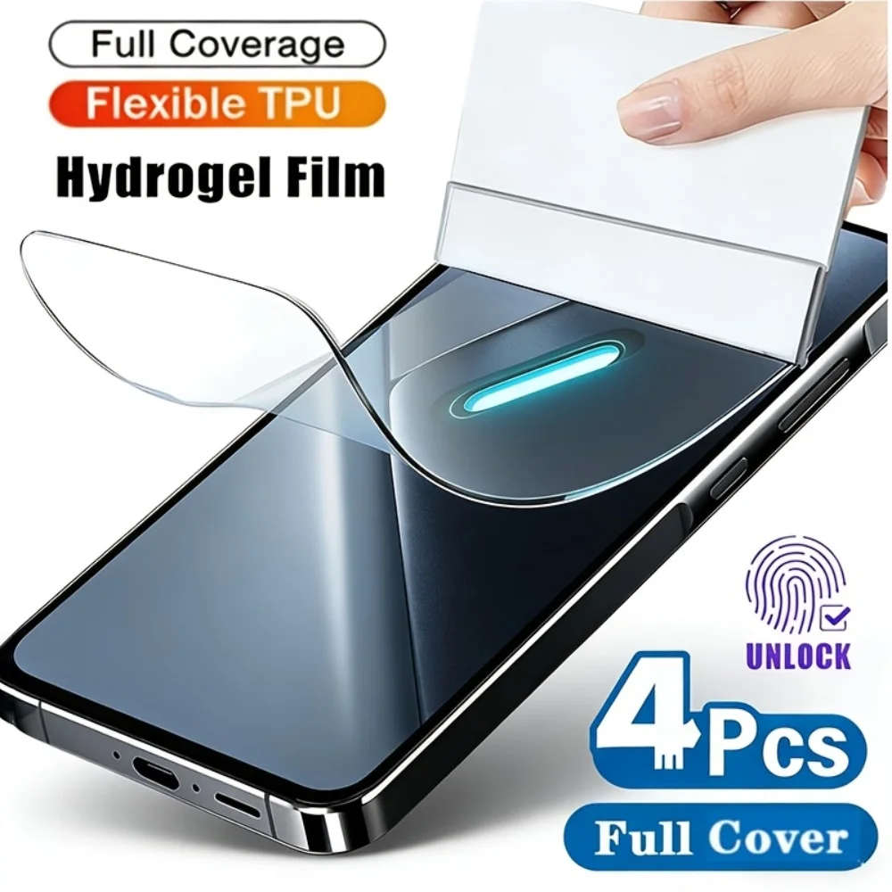 

Гидрогелевая пленка NNBILI, 4 шт., подходит для Xiaomi POCO X8 Pro Max X8 Pro, подходит для Xiaomi POCO F7 F7 Pro F7Ultra M7 M7 Pro X6 Pro