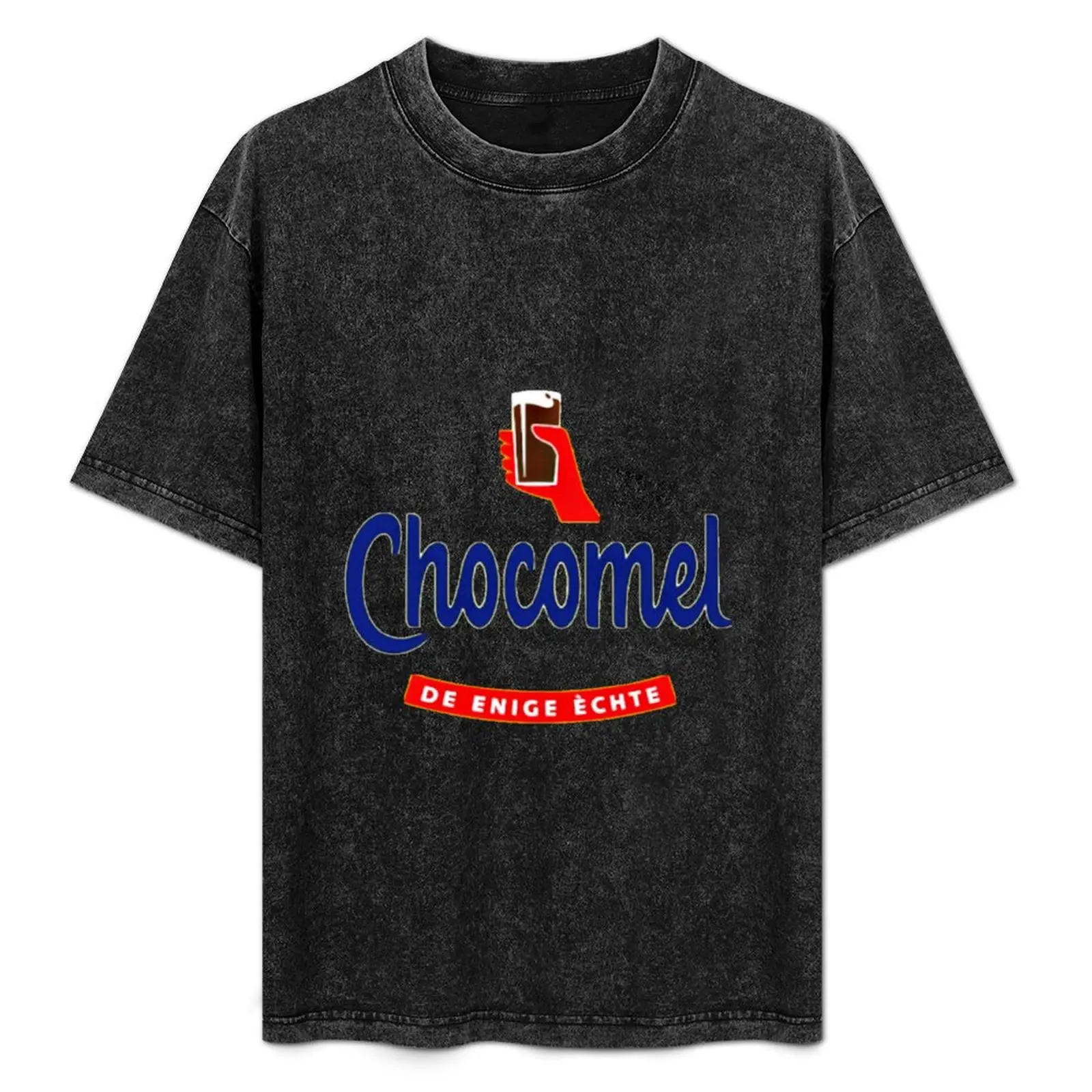 

Chocomel chocolademelk Nederland T-Shirt T-Shirt summer tops blue archive funny shirt cotton tops mens workout shirts