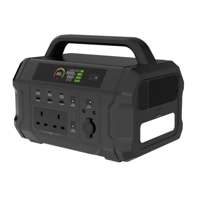 1200W LiFePO4 Pure Sine Wave Fast Charging Camping Portable Power Station With Solar Panel