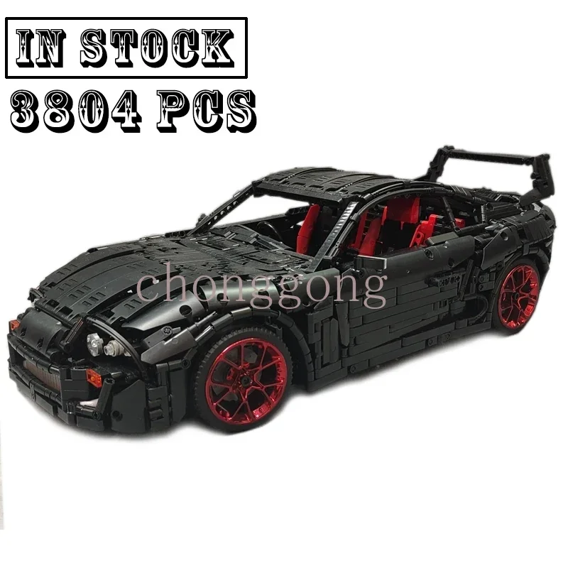 Super Sports Car Model Buiding Kit, creator Block Bricks, Juguetes DIY para niños, regalos de cumpleaños, nuevo, 1:8 escala Supra MK4 [A80]