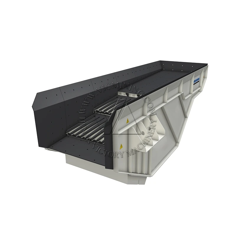 Small Electromagnetic Stone Vibrating Feeder for Construction Core Component Motor Electric Power Source Gold Vibrating Feeder