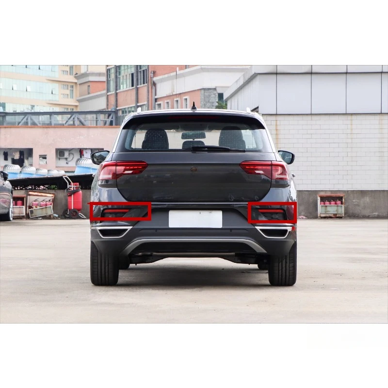 

Rear Bumper Light Fake Light Red Reflector Trim for Volkswagen T-Roc