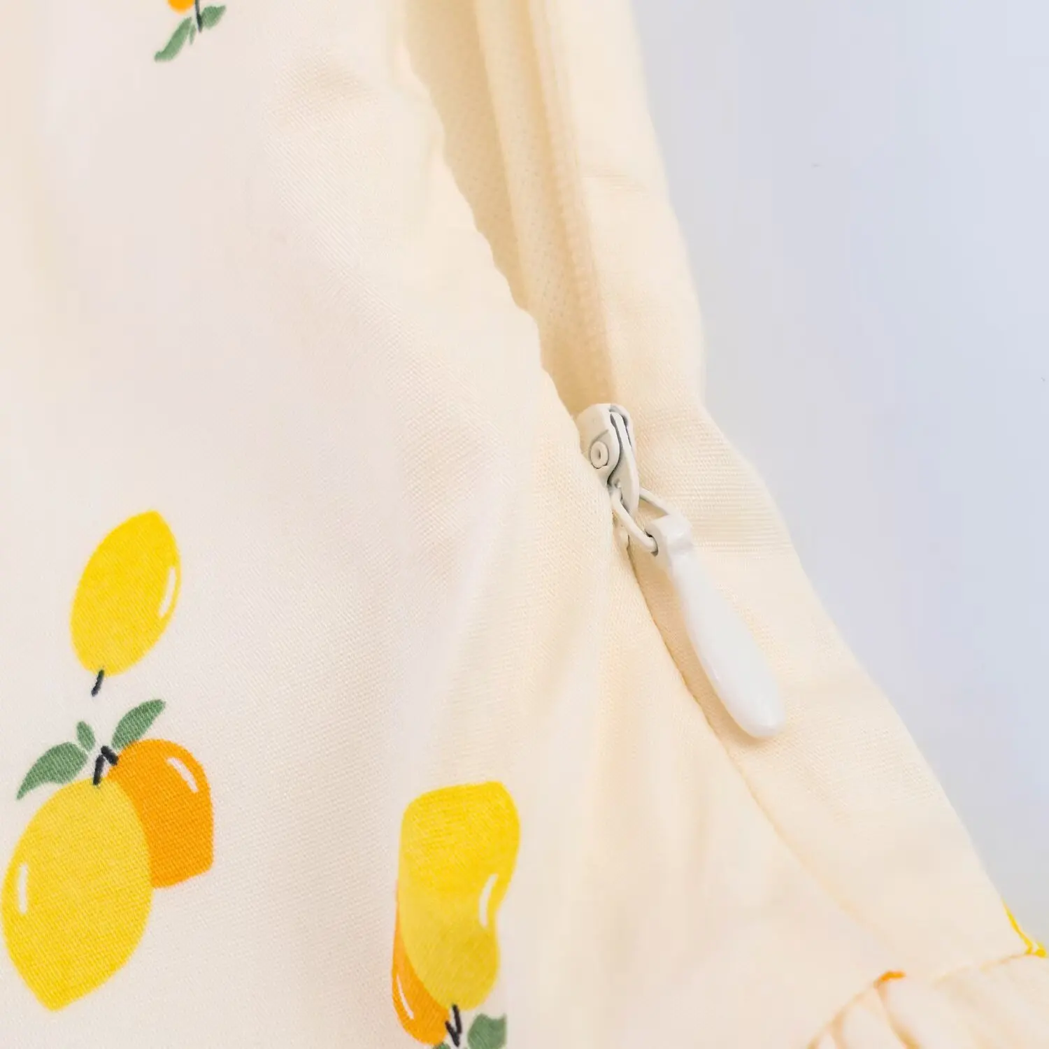 BSAY 2026 Sommer Neues Damenkleid mit Fruchtprint, Neckholder, Midi-Länge, Ärmellos, A-Linie, Süßes Freizeitkleid für Strand und Urlaub – Detail 11