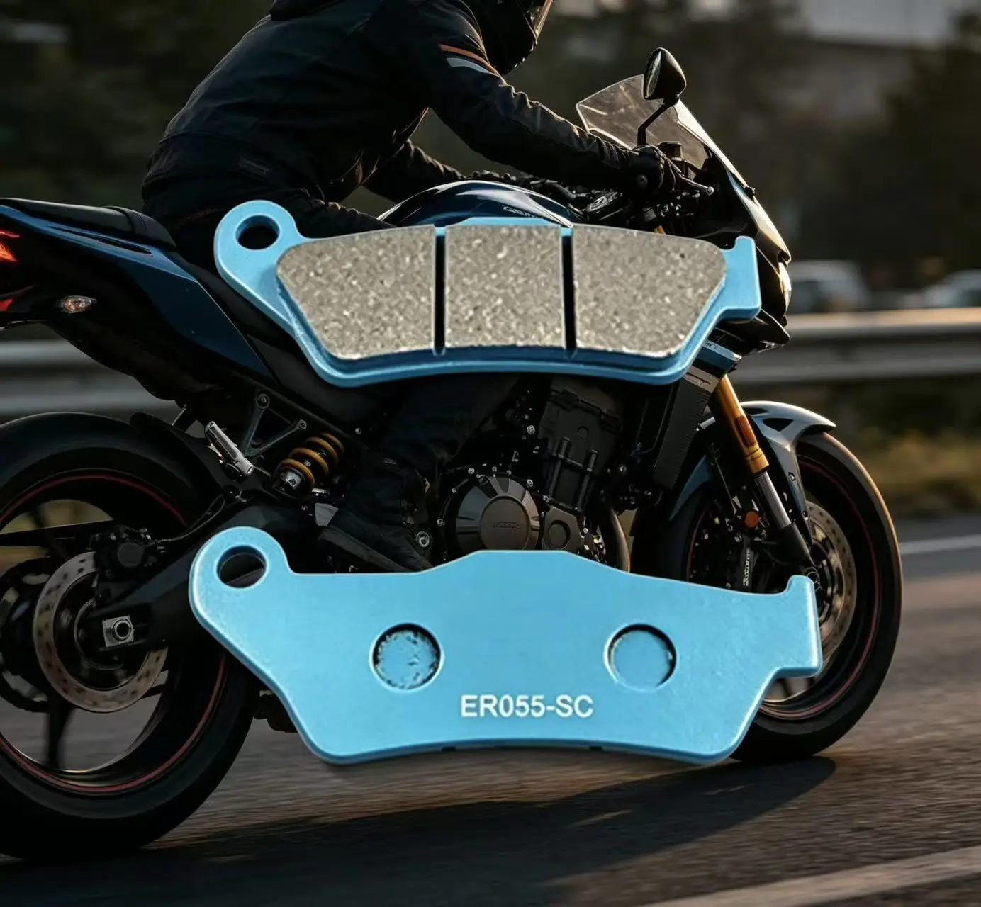 Pastillas de Freno Delanteras y Traseras para Motocicleta Royal Enfield THUNDERBIRD 350 2019-2023 SCRAM 411 2022-2025 HIMALAYAN 2019-2025