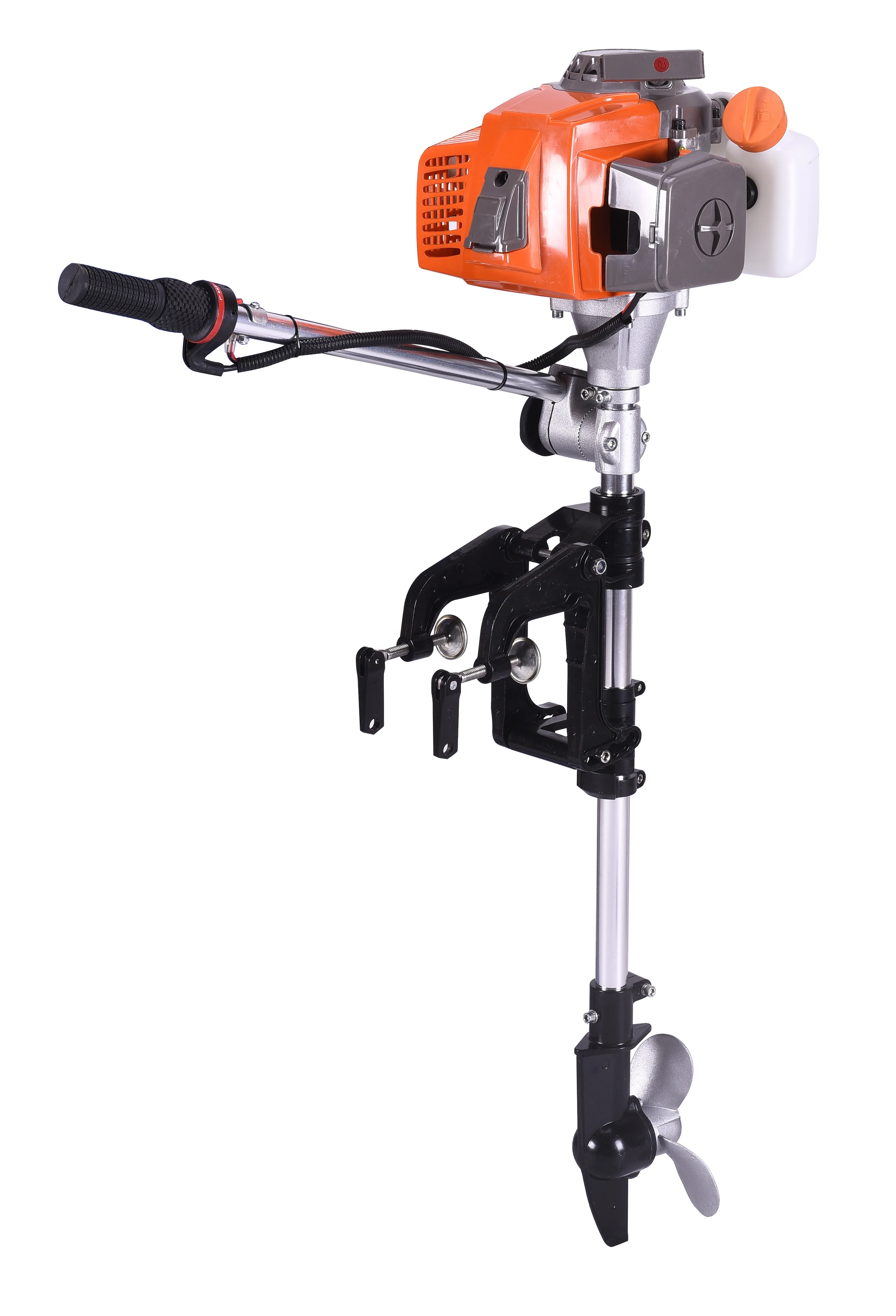 3.5HP 2 Stroke Outboard Marine Engine Manual Control Boat Motor  Fuel Type