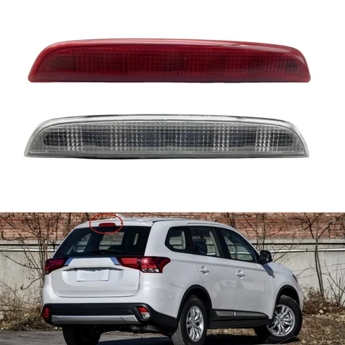 Imagen 1 del producto Para Mitsubishi Outlander GF4W GF8W 2013 2014 2015 2016-2020 3RD coche de montaje alto tercera luz de freno trasera señal de lámpara de parada 8334A113