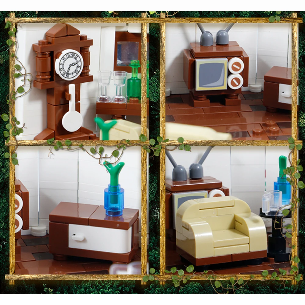 Meteor Star Bausteine-Haus – Mini-Partikel-Spielzeugset für kreatives und fantasievolles Spielen – perfektes Geschenk für Kinder und Erwachsene