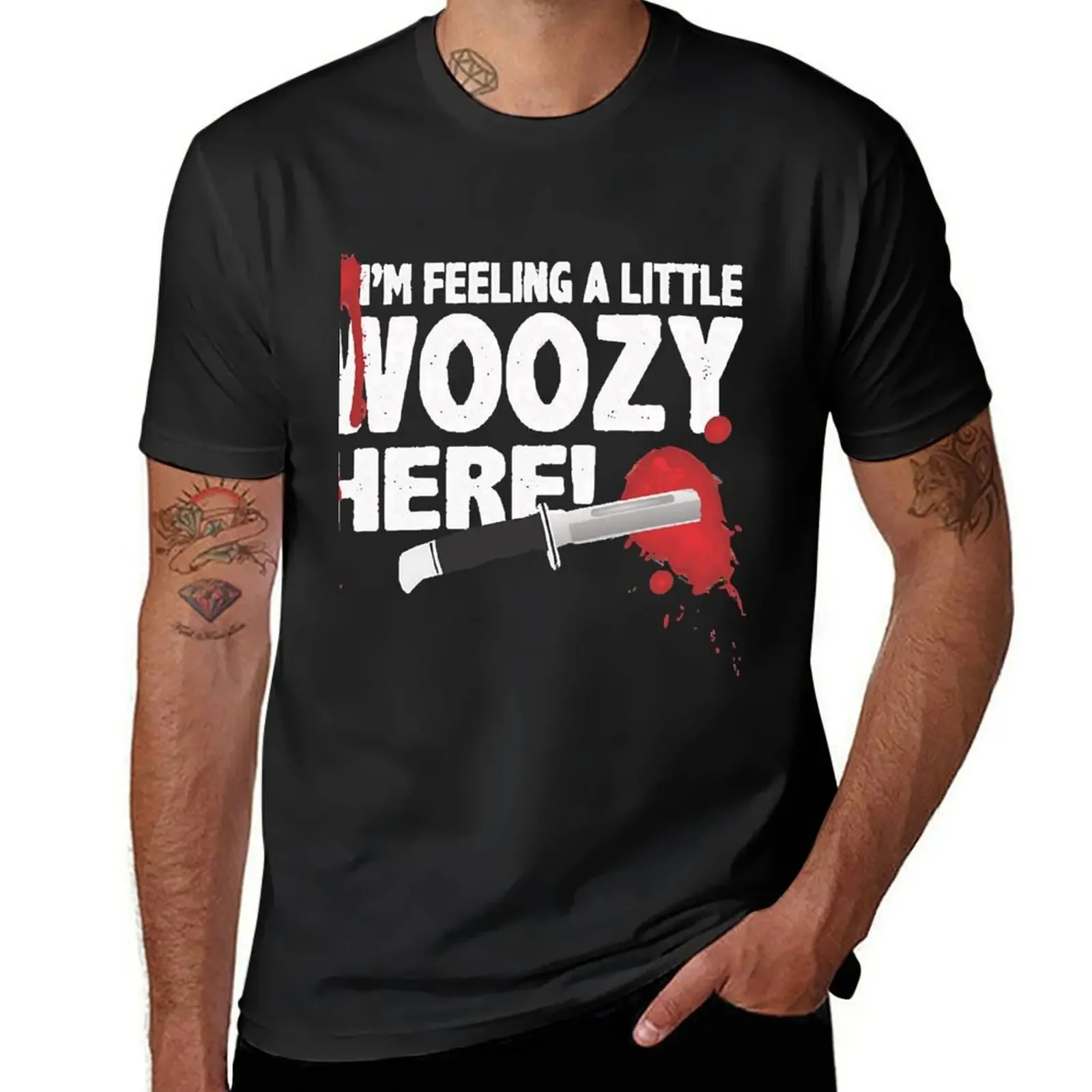 Im feeling a little woozy here T-Shirt graphic t shirt vintage summer top cotton t shirt men