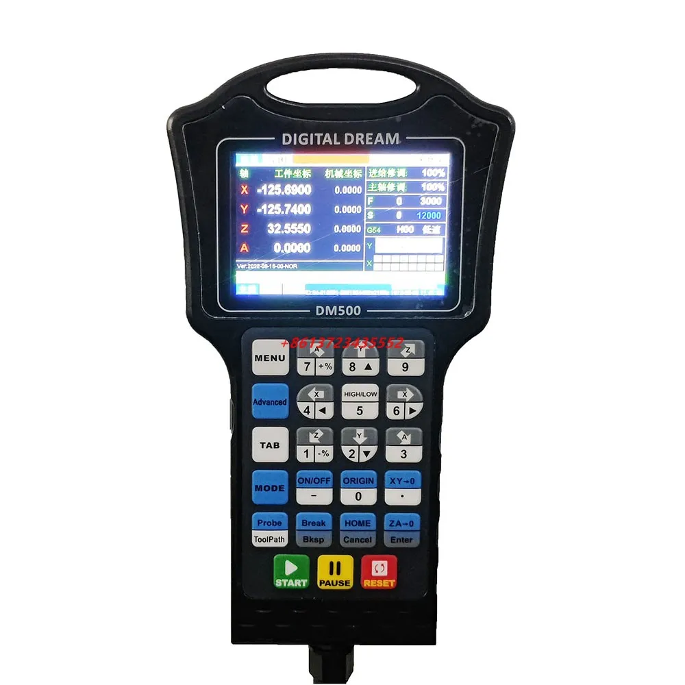 وحدة تحكم آلة النقش DM500S T3T4 غير متصلة باستخدام الحاسب الآلي نظام التحكم في الحركة باستخدام الحاسب الآلي 500 ميجا هرتز ذاكرة 1 جيجا تدعم رمز G القياسي