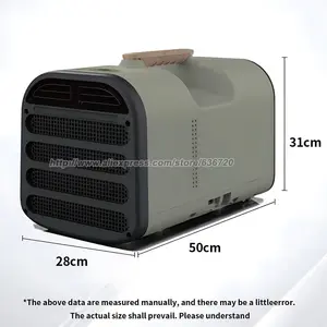 Portable air conditioning, 5000 BTU, AC 400W power consumption, mini air conditioning for camping tent, RV, car, truck, pet 6 Main Sales Tent Air Conditioning - №5