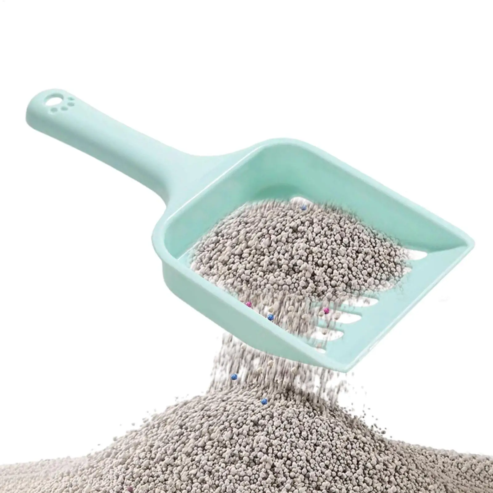 Pet litter scoop Open mesh design Cat Scooper Ergonomic Poop Lifter Shovel Cat Litter Shovel Dog Cat Pet Cleaning Scoop