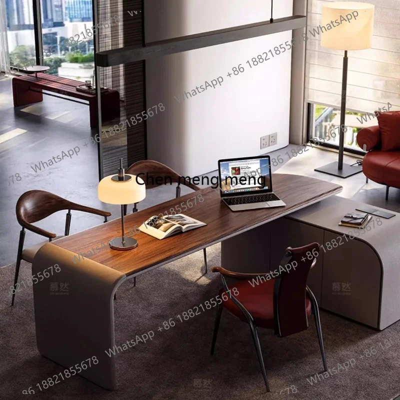 01A Italian style minimalist modernity premium feel Room desks computer desk room offices office desks and workstations study ta
