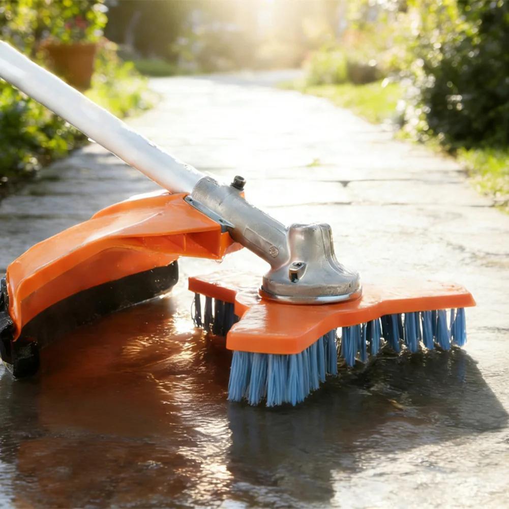 Efficient Lawnmower Cleaning Brush Lawn Mower Nylon Brush Cleaning Brush Floor Cleaning Tools Garden Power Tools