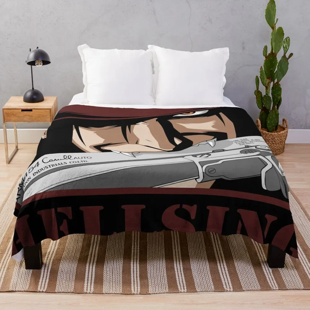 

Hellsing Throw Blanket Cozy Throw Blanket Birthday Gift for Him Her