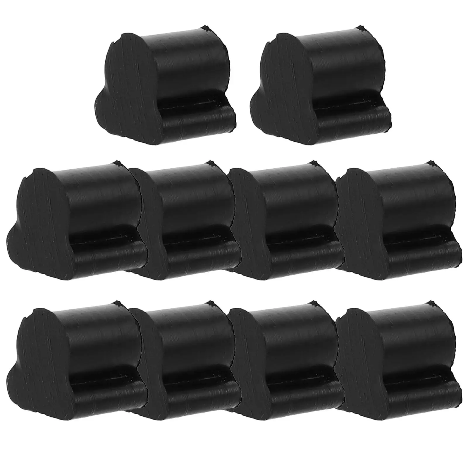 

10Pcs Horn Rubber Valve Pads 4Mm Rotary Buffer Stopper for French Horn Euphonium Tuba Replacement Cushion Absorber Protector