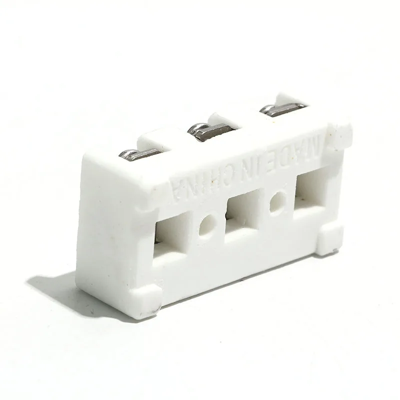 1 Buah 3 Posisi 380V Terminal Suhu Tinggi Baja Tahan Karat Terbuka Terminal Kepala Keramik Porselen Frekuensi Tinggi 800 Derajat