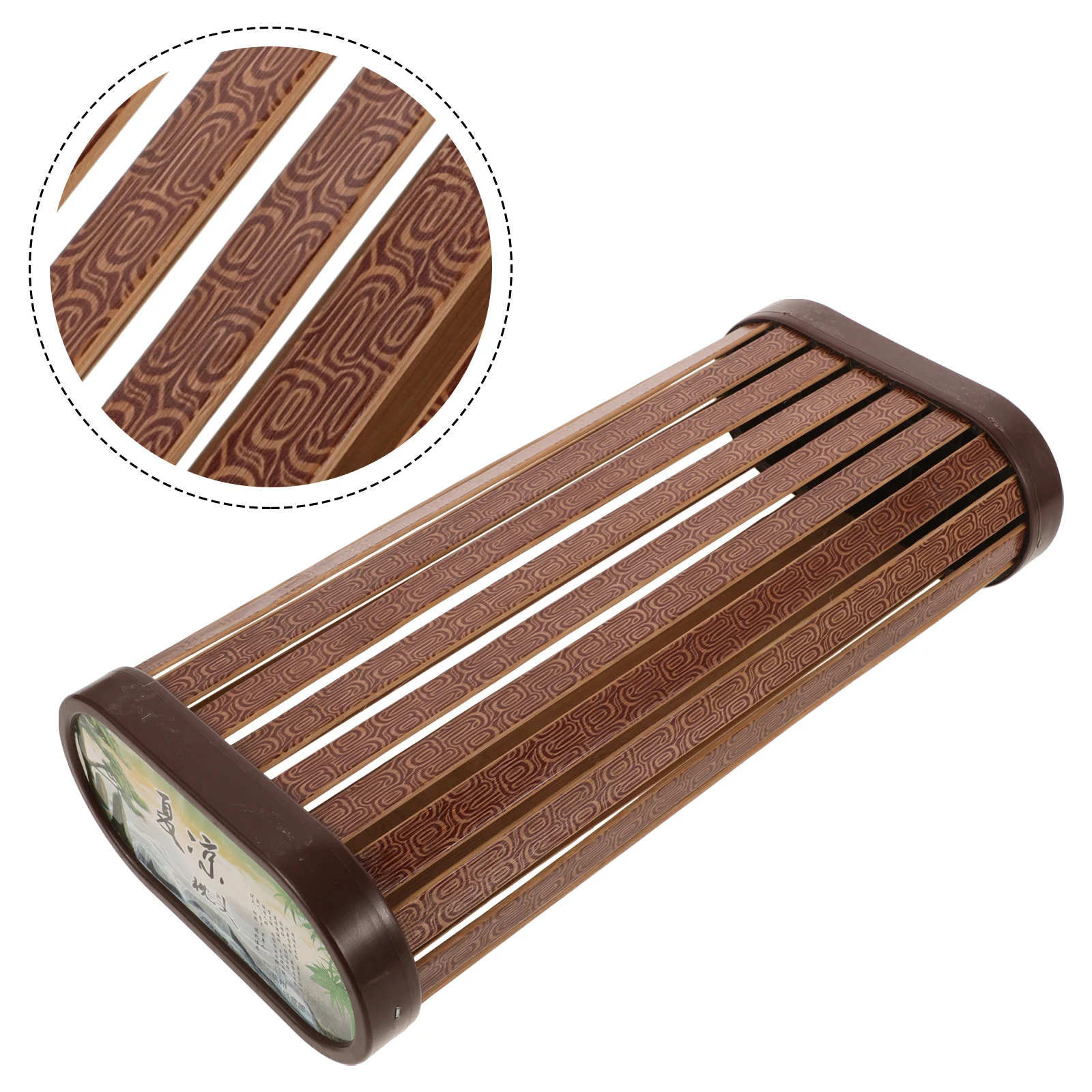 

Elder Neck Cushion Bamboo Pillow for Seniors Cooling Neck Bath Pillow Sweat Steam Travel Bed Pillows Body Adults Straight Spine
