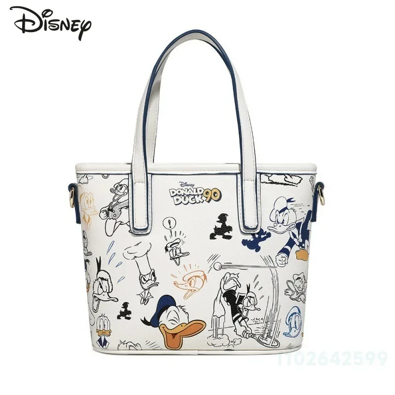 Donald Duck New Women's Handbag Fashion High Quality Women's Crossbody Bag Cartoon Versatile Large Capacity Girl Storage Bag