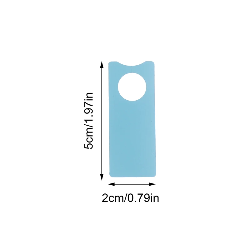 100Pcs Garden Planting Tag With Hole Melon Fruit Tree Markers Sign Portable Plastic Waterproof Hanging Label For Flower Nursery