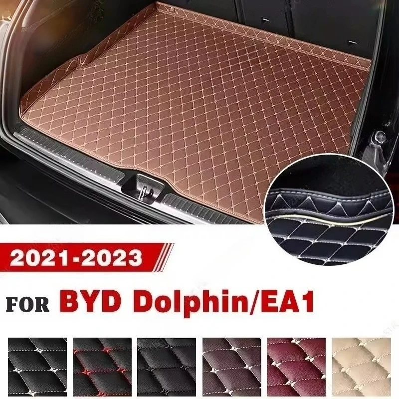 

Car Trunk Mat For BYD Dolphin EA1 2021 2022 2023 Car Accessories Auto Interior Decoration 3D Surrounding Design Waterproof