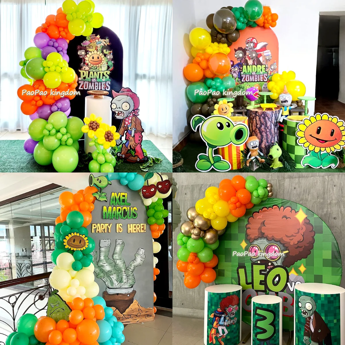 Balloon Arch Kit - Plants vs Zombies Balloon Arch Kit,