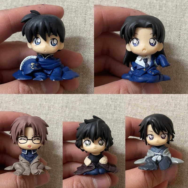

Anime Detective Conan Action Figure Jimmy Kudo Sitting Posture Model Blind Box Toys Collection Ornaments Girls Boys Gifts