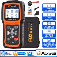 Foxwell T1000 TPMS Relearn Activation Tire Pressure Sensor Programming Reset Diagnostic Tool Car TPMS Reset Relearn Tire Tool