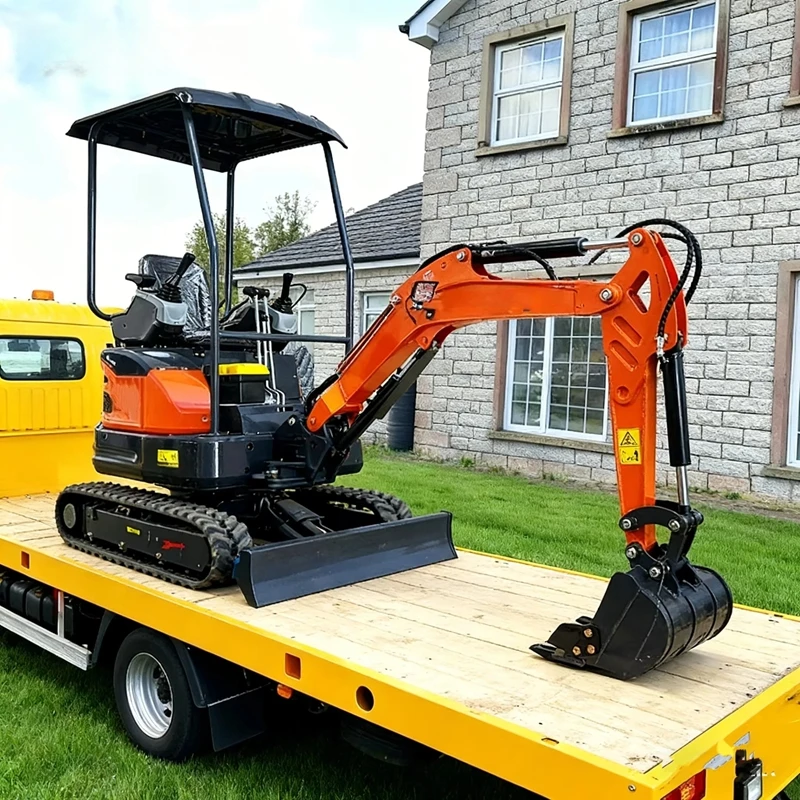 

Мини-экскаватор 1,2 тонны с двигателем Kubota, стандарт EPA/Euro 5, мини-дизельный экскаватор, мини-погрузчик, строительная и сельскохозяйственная техника для Европы.