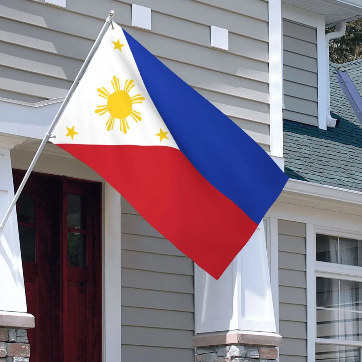 Philippines Flag Flag Outdoor Banner All Weather Duterte President Decoration Vivid Color 60x90 90x150cm Flags