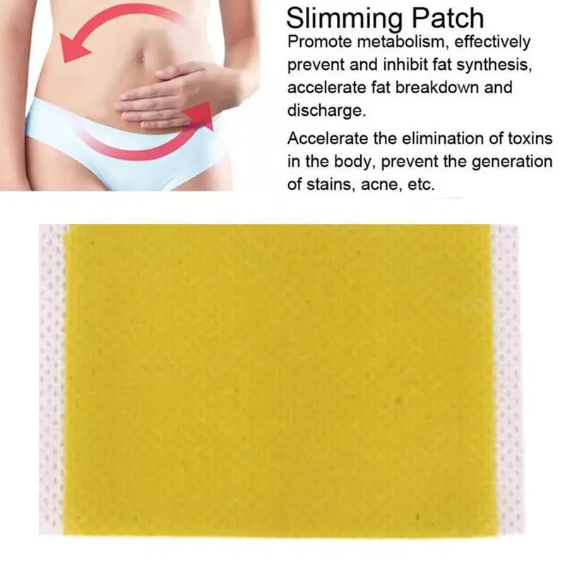Body Shaping Patches Belly Toning Pill Fast Burning Fat Lymphatic Improve Stomach Belly Slimming Stickers for Female Male