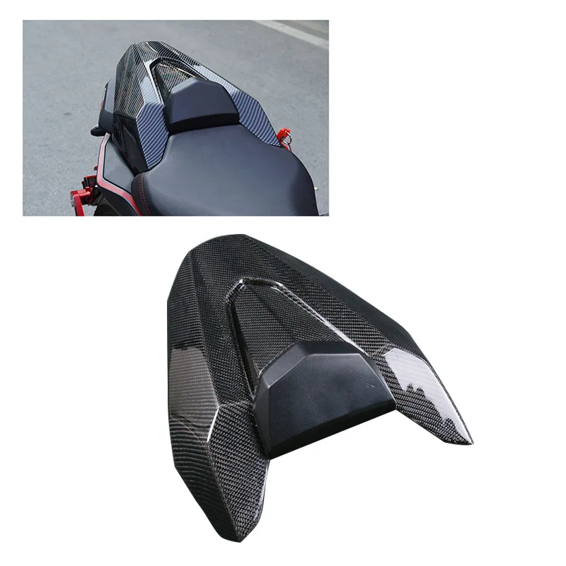 Promotion applies to 2019+ for Honda CB650R CBR650R motorcycle modified rear hump rear tail single seat cover carbon fiber