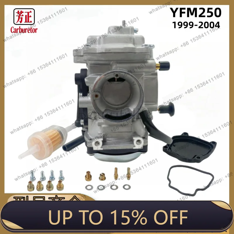 LSATV Motorcycle Carburetor Accessories for Bearing Tracker 250 YFM250 Carburetor