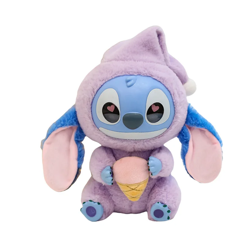Disney Cute Stitch Plüschtier Blind Box Sammlerstück Gummipuppe Stofftier Kindergeburtstag Weihnachtsgeschenk für Mädchen