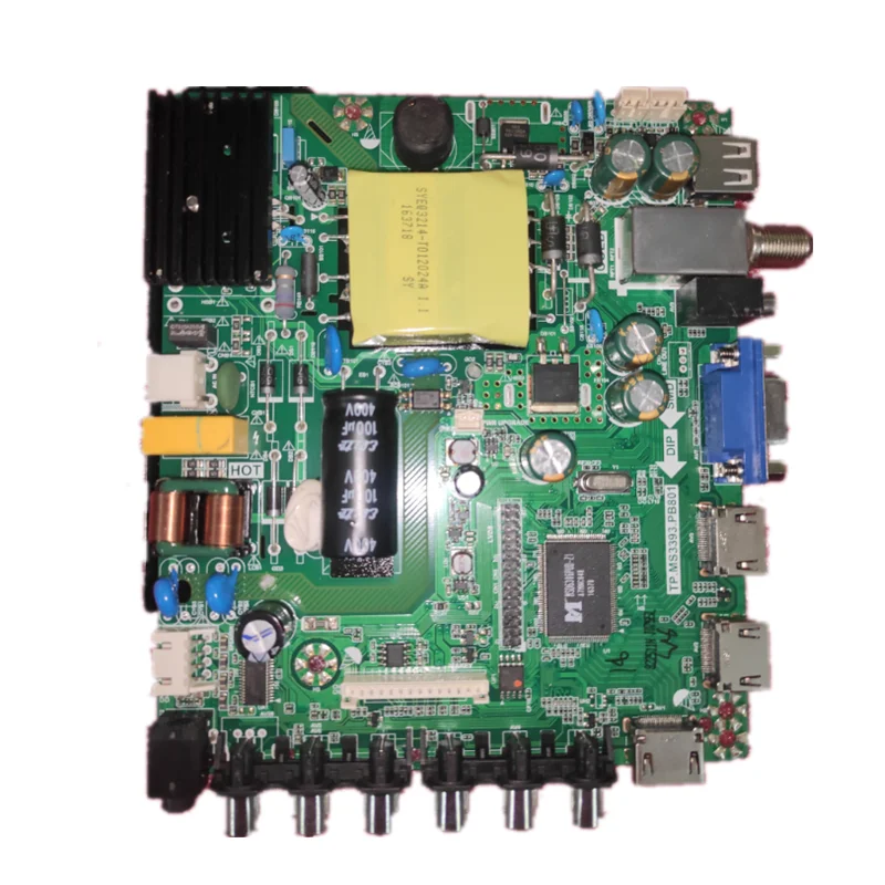 Free shipping!! tp.ms3393.pb801 Three-in-one TV motherboard 65w 45--65v 330ma for lsc320an10