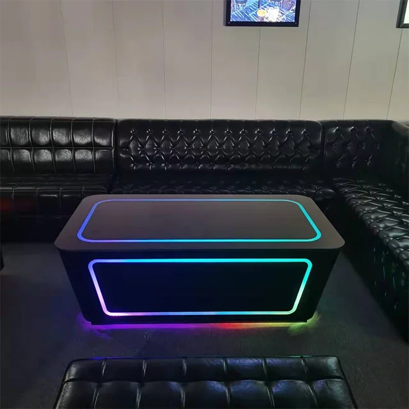 ktvTea Table horse running light luxury bar light-emitting table modern party room card