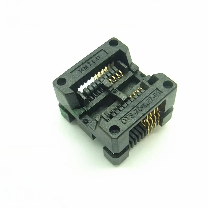 SOP8/SOP14/SOP16/SOP20/SOP28/TSSOP8/TSSOP16/TSSOP20/TSSOP28 Programmer Adapter Socket (Bare Socket) 150MIL 208MIL 300MIL 173MIL