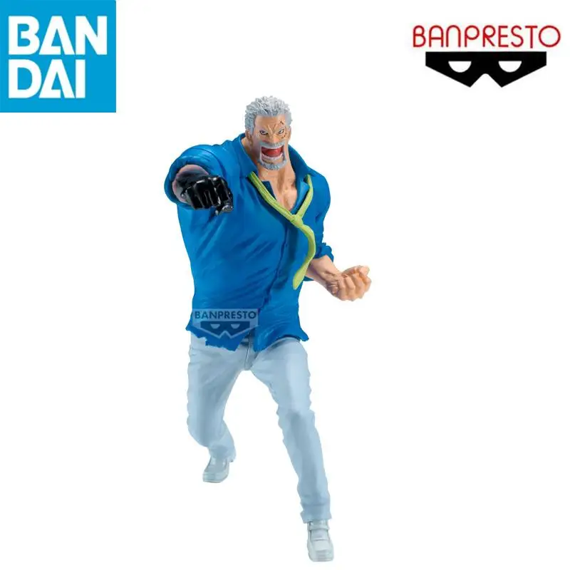 BANDAI BANPRESTO ONE PIECE Monkey D Garp BATTLE RECORD COLLECTION Аниме Периферийные готовые модели Экшн-игрушки Коллекция фигурок