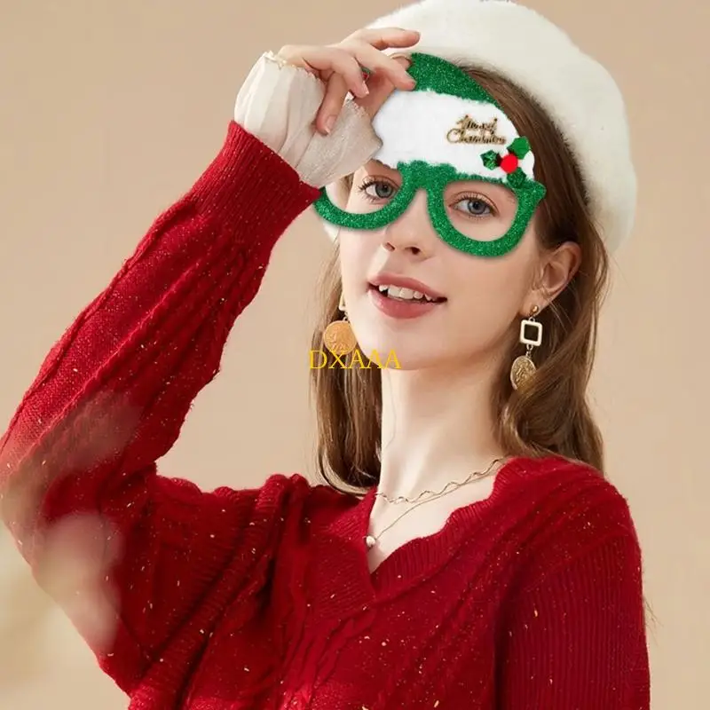 DXAA Fun Glasses Plastic Frame Holiday Party Eye Decoration Accessory