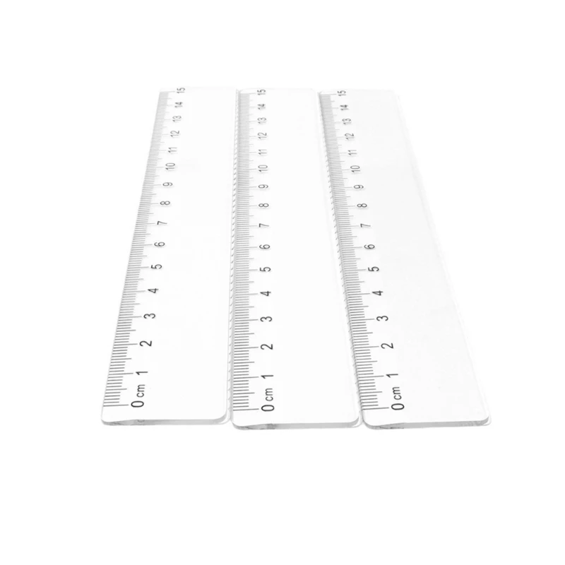 5 PCS 15 20 Multifunzionale sovrano righello plastica Dritta Righe