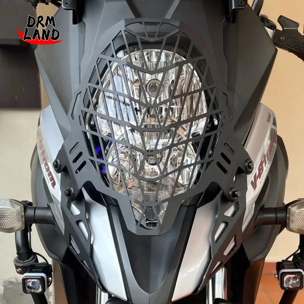 

Для Suzuki DL650 DL 650 V-STROM 650 2017-2021 аксессуары для мотоциклов, крышка фары, защита для головного света 2020 2019 2018