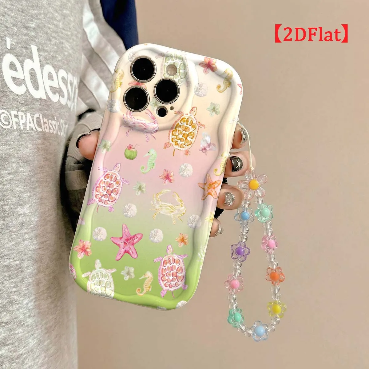 Lanyard Wrist Strap Phone Case For Samsung Galaxy A56 S26 S24 S25 Plus S23 Ultra A57 A17 A27 A55 A36 A07 Cartoon Starfish Cover