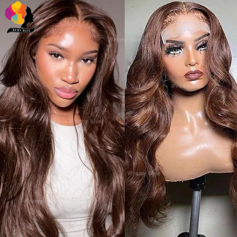 

Brown Blonde Lace Front Wig Human Hair Colored 13x4 Lace Frontal Human Hair Wigs for Black Women 13x6 Body Wave Lace Front Wig