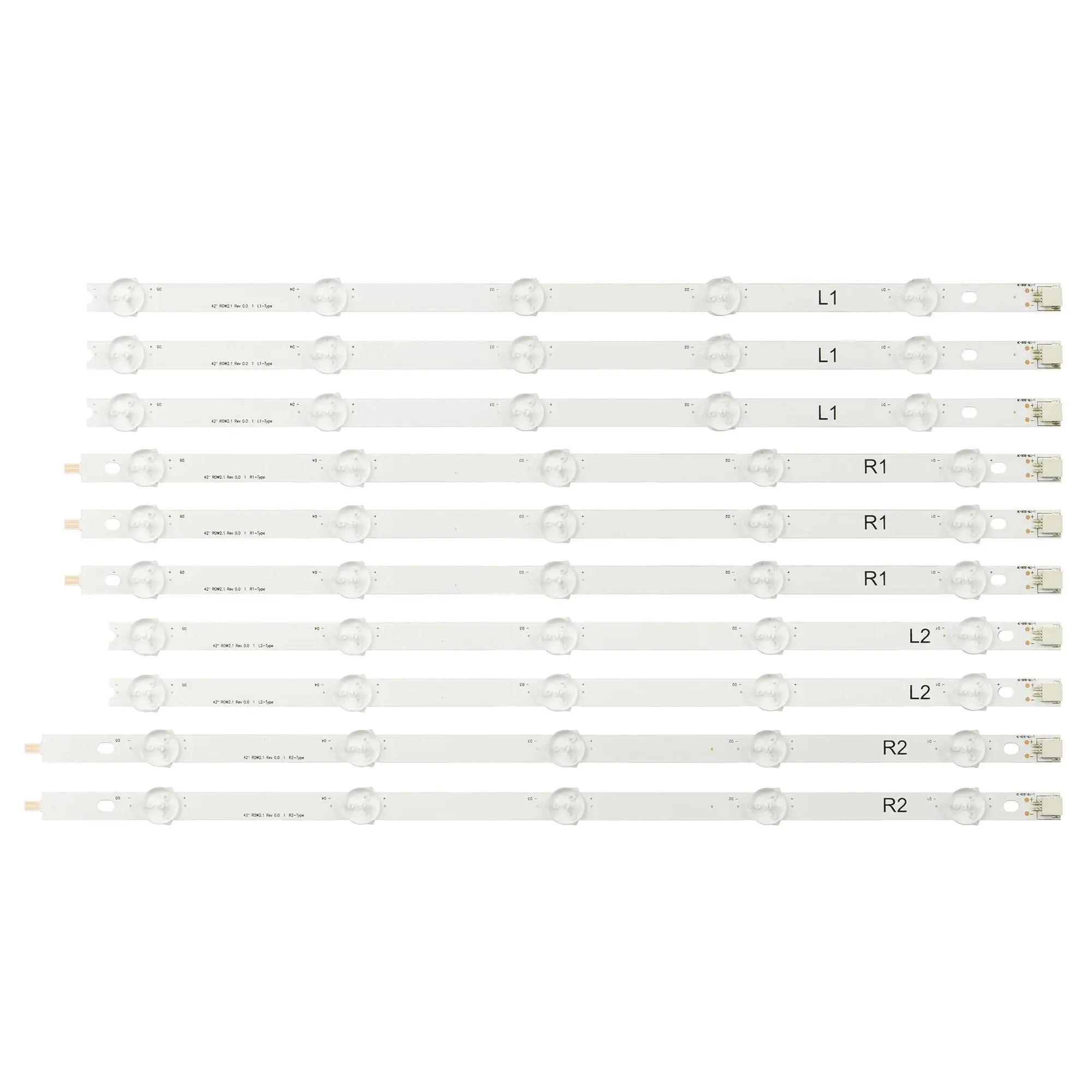 New LED Backlight Strip For LC420DUE-SFR1 LC420DUE-SFR2 LC420DUE-SFR3 LC420DUE-SFR4 LC420DUE-SFU1 LC420DUE-SFU2 LC420DUE-SFU3